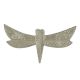 Silver Dragonfly Iron Cabinet Handles